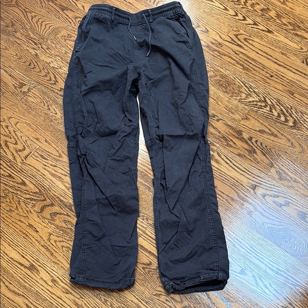 Men’s XS Vintage Washed Black Cargos